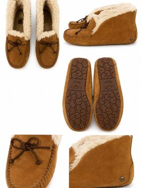 Ugg Chestnut Alena Slippers Size 11